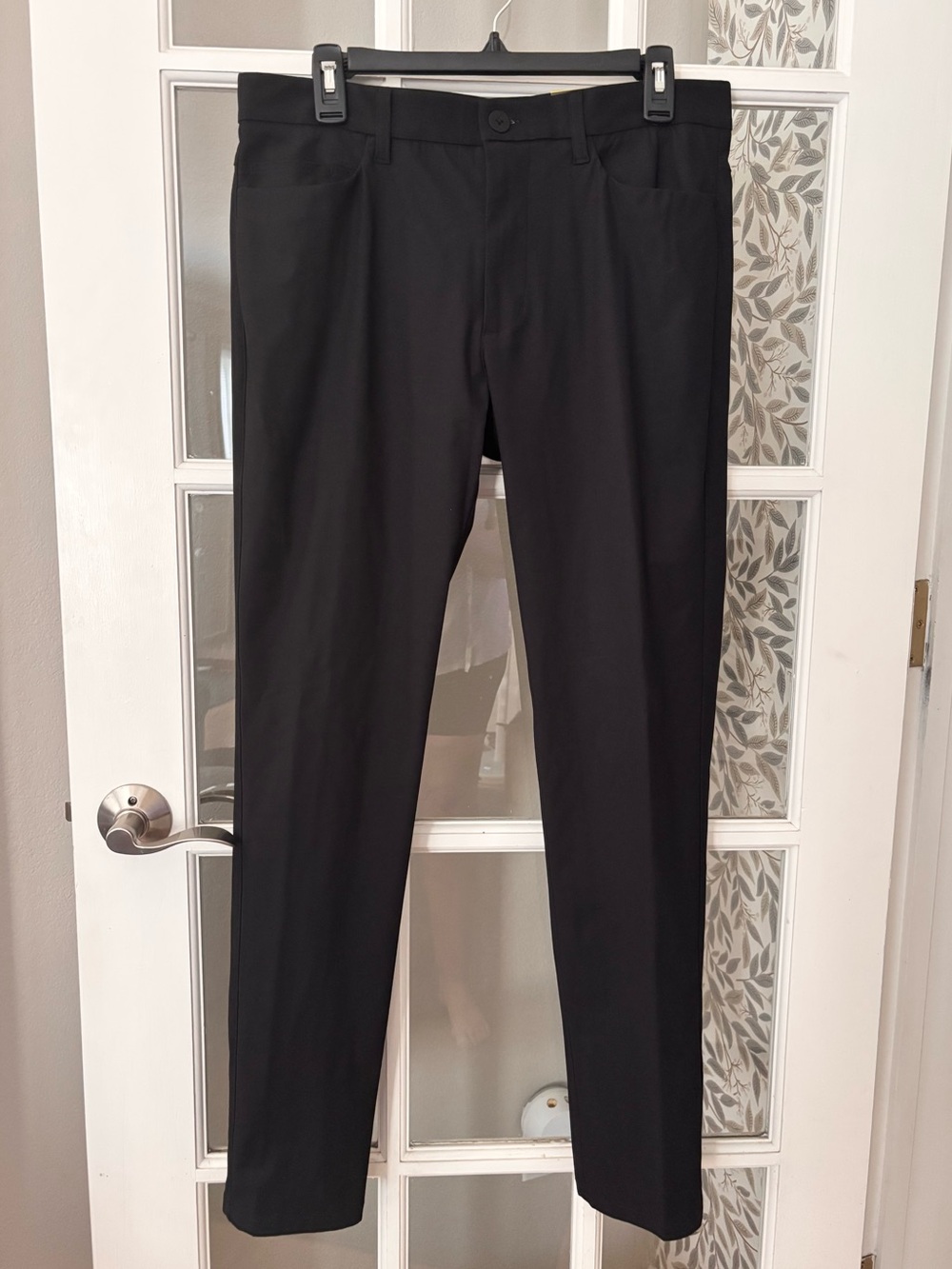 FLX Premium 5-Pocket Slim Fit Performance Pant Black 32x 32 NWT